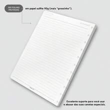 ISCOOL Classic Intelligent Disc Notebook Refill, Lined, 90g, 100 Sheets - L (20 x 27,5 cm) - Xem 5