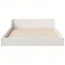 vidaXL Cadre de lit Blanc 80 x 200 cm Spilla solida - Bianco - Visualizzare 5