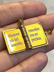 Dây chuyền vẽ tay, mặt dây chuyền nghệ thuật dành cho trẻ em, trang sức nghệ thuật, quà tặng cho mẹ, mặt dây chuyền hình tròn vẽ tay, dây chuyền nghệ thuật graffiti. - Sách - Xem 6