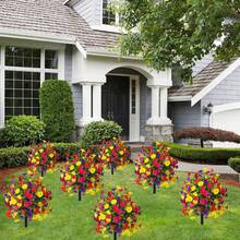 Cây giả hình cầu Ipomoea, chống tia UV, màu sắc tươi tắn, hoa giả trông như thật, có đế, thích hợp cho chậu cây, hiên nhà, sân thượng, sân vườn, vật dụng thiết yếu cho nhà mới. - Nhiều màu - Xem 10