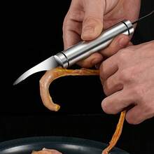 3PCS 5 In 1 Multifunctional Shrimp Line Fish Maw Knife Stainless Steel Line Knife - Silver - View 7