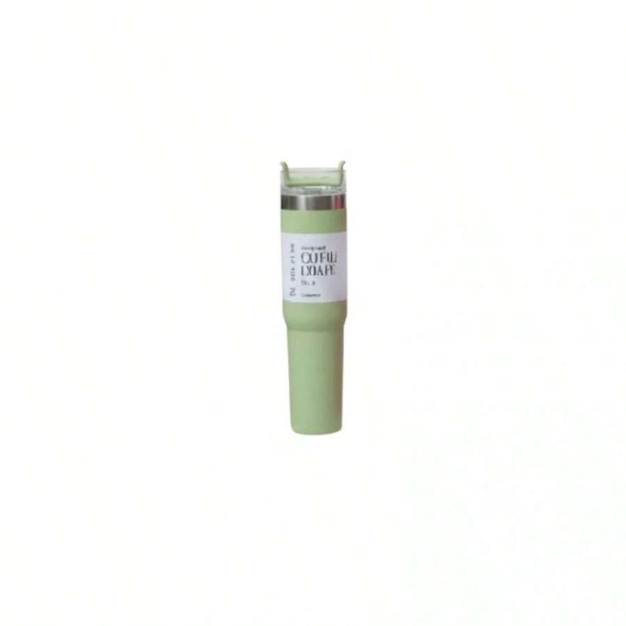 Vaso Termico de Acero Inoxidable 20oz Tapa Giratoria - Verde Lima - Ver 1