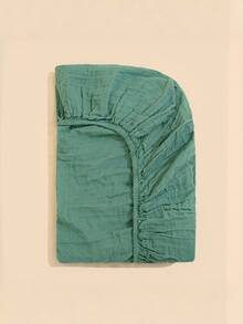 1pc Muslin Baby Crib Sheet Bedding Set, Breathable Unisex Infant Bed Mattress Cover, Super Soft Microfiber Standard Baby Crib/Mini Crib Mattress Protector - Multicolor - View 11