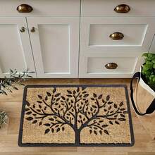 Tree Of Life Pattern Bath Mat, Non-Slip Doormat, Suitable For Kitchen, Bedroom, Bathroom - Machine Washable, Rectangular Home Decor Carpet - Multicolor - View 17