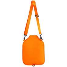 Neoprene Pickleball Paddle Bag Water-Resistant Pickleballs Paddles Cover Protector With Adjustable Removable Strap For 1-2 Paddles Fits Most Paddles, Rackets - Orange - View 4
