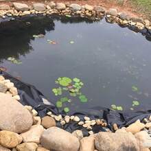 Black HDPE Anti-Seepage Film, Suitable For Fish And Garden . - Black - View 10