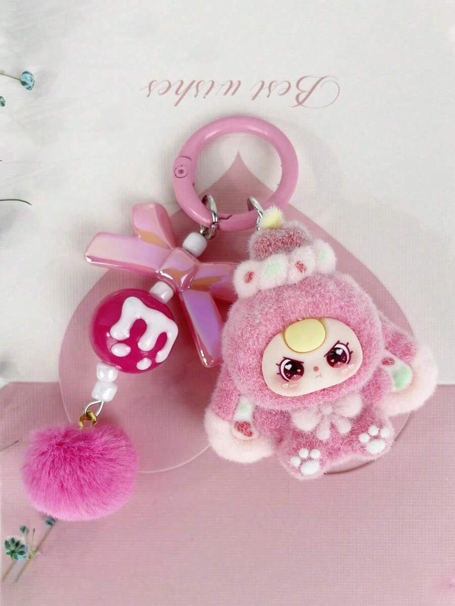 1 chiếc móc khóa unisex kiểu INS dễ thương, độc đáo, dùng cho điện thoại, chìa khóa xe hơi, túi xách, mặt dây chuyền trang trí, quà tặng lý tưởng cho người yêu âm nhạc, phụ kiện xe hơi, đồ dùng du lịch, móc khóa trang trí ví. - Nhiều màu - Xem 1