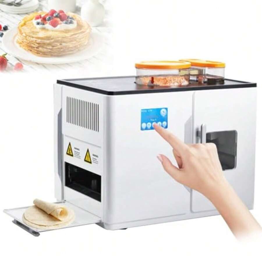 mhjRoti Maker eléctrico Máquina de pan plano completamente automática con 4 programas acero inoxidable hace 20 piezas por lote ideal para Chapati omelette de harina Dosasleeping Bags - 219165114 - Ver 1