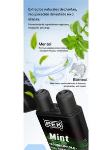 TendenciaParche Bucal  Para Respirar Pek 2.0 Inhalador 4 NasalCalidad premium - Toro rojo - Ver 4