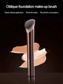 7pcs Makeup Brush Set, Including Powder Brush, Blush Brush, Foundation Brush, Eye Shadow Brush, Concealer Brush, Lip Brush And 1 Retractable 4-In-1 Brush. Soft Synthetic Fiber Bristles, Seamless Metal Handles, Suitable For All Skin Types. - Multicolor - View 1