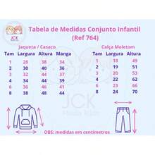 Kit 3 Sets For Boys And Children: Sweatshirt, Hoodie, Kangaroo Pocket, Sweatpants - 彩色 - 查看 6
