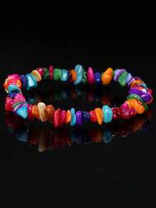 5-8mm Natural Stone Bracelet, Amethyst Elastic Stretch Bracelet, Popular Cross-Border Bestseller - Bracelet - View 36