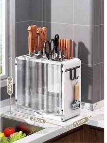 TendenciaOrganizador Multifuncional Para Cuchillos Cubiertos Y TablaCalidad premium - Verde - Ver 3