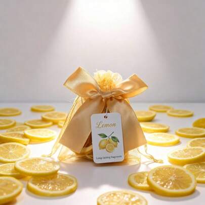 Frisch duftende Zitrone Duftsäckchen, verwendet zum Deodorieren und Parfümieren, kann im Auto, Tasche oder Schrank platziert werden