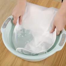 1pc/5pcs Semi-Transparent Garment Dust Cover, Made Of EVA Plastic With Zipper Design, Used For Dust-Proof, Moth-Proof, Wrinkle-Proof, Waterproof, Moisture-Proof, Sealed Bottom Design, Washable And Reusable