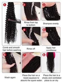 Water Wave Twist Crochet Hair Synthetic Braids Hair Ombre Blonde 22 Inch 3PCS Curl Hair Deep Wave Braiding Hair Extensions - Multicolor - View 9