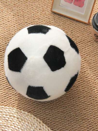 20厘米/7.87英寸蓬松毛绒足球抱枕，柔软舒适，可爱足球造型抱枕，适合儿童、男孩、婴儿和幼儿，是生日、节日和圣诞节的完美礼物，也是温馨男孩房/婴儿房装饰的理想选择。这款毛绒动物球造型的触感舒适玩具，可用于玩耍、睡眠和休息。