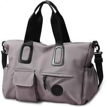 mhjBolsa Deportiva para el GymBolsas de Viaje para Hombre y Mujer Bolsa de Viaje Grande Deporte Tote Acolchada Bolsa de Deporte Correa Hombro Bolsa Gimnasio Plegable Natación Maleta Gym Grissleeping Bags - 219153183 - Ver 2