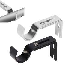 Curtain Rod Bracket Adjustable Rotation For Office Living Room Bedroom - Multicolor - View 6