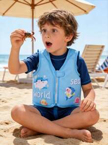 Kids Swimming Vest, Swimming Floating Jacket, Buoyancy Swimwear, Suitable For Pool, Beach And Boating - Multicolor - View 8