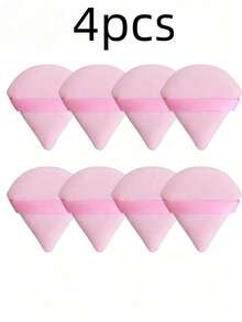 10pcs Triangle Velvet Puff And Mini Pizza Puff, Suitable For Makeup, Dry And Wet Use. Lightweight And Washable, Suitable For All Skin Types And Makeup Beginners. Can Be Used For Makeup, Home Decor, Vanity, Travel, Bedroom And More, Ideal Makeup Accessory, Powder Puff, Makeup Sponge, Makeup Sponge.,Giveaways,Travel,Cheap Stuff,Travel Essential - Multicolor - View 23