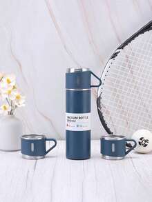 Bộ 3 bình giữ nhiệt bằng thép không gỉ, kèm hộp quà, bình nước nóng hai lớp chống rò rỉ, giữ ấm/lạnh trong nhiều giờ, thích hợp cho đạp xe, du lịch bụi, văn phòng, ô tô, trường học, tiệc tùng, cắm trại, v.v. - Nhiều màu - Xem 8