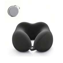 Gối kê cổ hình chữ U bằng mút hoạt tính mới năm 2026 kèm túi đựng, gối du lịch di động với khả năng đàn hồi chậm, vỏ có thể tháo rời và giặt được, thích hợp cho máy bay, văn phòng, ngủ trưa và du lịch, gối kê cổ hình chữ U bằng mút hoạt tính di động kèm túi đựng, gối kê cổ hình chữ U bằng mút hoạt tính du lịch kèm túi đựng. - Nhiều màu - Xem 14