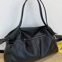 Multineos Comercial Bolsa De Viagem Bolsa Para Academia Fitness Esporte Multifuncional Impermeavel Estilo Casual - Preto - Visão 6