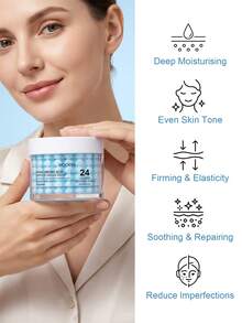 Kem Hyaluronic Acid 140g, cung cấp độ ẩm lâu dài suốt 24 giờ, kem dưỡng ban đêm giàu dưỡng chất, làm sáng da, làm mịn da, phù hợp với mọi loại da. - Hyaluronic Acid - Xem 6