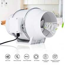 mhjVentilador de Escape en Línea de 6 " Ventilador de Escape de Ventilación de Motor Silencioso Para Escape Interior Potenciadores de Enfriamiento Taller de Cultivo Hidroponíasleeping Bags - 219165114 - Ver 4