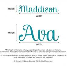 MonogramCustom Wall Decal, Create Your Own Wall Decal, Vinyl Lettering, Custom Quote Decal, Personalized Wall Decal, Custom Text Decal - Multicolor - View 2