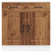 vidaXL Armadio da cucina Kalmar vieux bois bois d'ingénierie - Castano - Visualizzare 4
