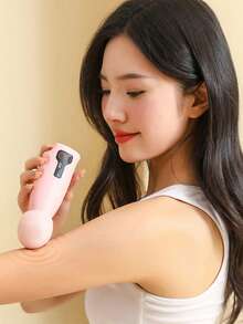 Máy mát-xa cầm tay, thiết bị trị liệu mát-xa điện cho nam và nữ, máy mát-xa mini di động, sạc USB, dùng cho chân và lưng, thiết kế nhẹ dễ dàng bỏ vào túi. - Nhiều màu - Xem 8