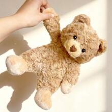 1pc Valentine's Day Gift Plush Teddy Bear Doll Sitting Heart Shaped Soft Stuffed Doll Cute Teddy Bear Plush Doll Gift For Kids, Girlfriend, Best Friend - Multicolor - View 16