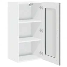 vidaXL Kalmar 2-teiliger Küchenschrank, schwarz, 40 x 31 x 80 cm - Schwarz - Übersicht 6