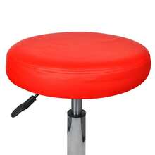 vidaXL Tabouret de bureau Rouge - Rouge - Voir 2