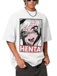 Funny T-Shirt For Men 230g - 杏色 - 查看 2