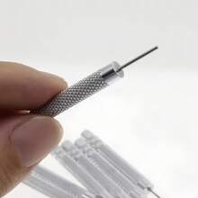 1/5/10pcs Stainless Steel Watch Repair Spring Bar Tool, Watchband Removal Tool, Suitable For Watch Maintenance And Repair, Watchband Buckle Pin Screwdriver, Used For Removing And Repairing Watch And Jewelry Bracelet Connecting Pins, 0.8mm Specification