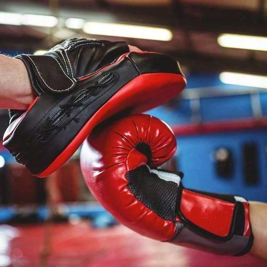 DOMI Entrenador Entrenamiento PATEO GOLPEO Box Boxeo Artes Marciales MMA TAEKWONDOO Karate COJIN TAILANDES PROTECCIÓN ANTEBRAZO.taekwondo|boxeo|karate - por defecto - Ver 1