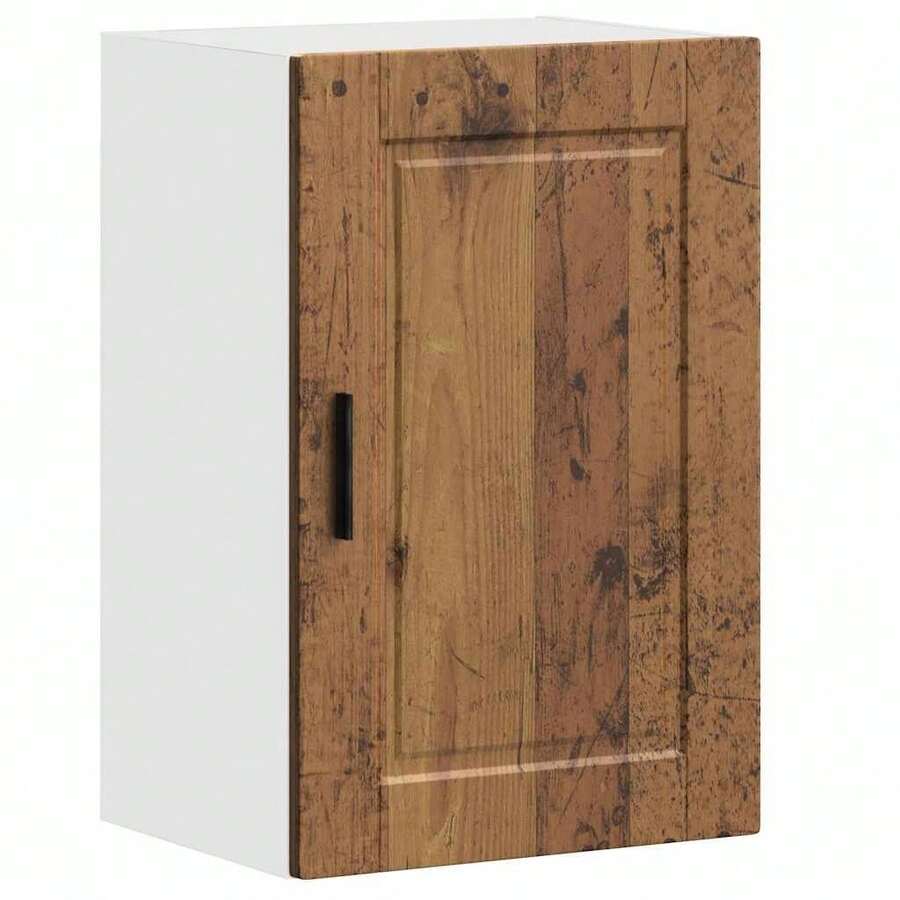 vidaXL Armadio murale da cucina Porto vieux bois bois d'ingénierie - Castano - Visualizzare 1