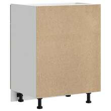 vidaXL Armoire de cuisine Porto chêne marron bois d'ingénierie - Tabac - Voir 7