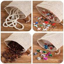 Gift Handle Shopping Bag - 米色 - 查看 6