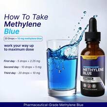 Miriyalyad Elevate Your Health With Methylene Blue- Pharmaceutical Grade 99.99% Purity, Made In The USA.  Formaldehyde-Free, And Designed To Support Your Wellness Goals[Free Shipping ](2026 Latest Version) - 2PCS - 查看 6