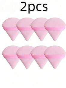 10pcs Triangle Velvet Puff And Mini Pizza Puff, Suitable For Makeup, Dry And Wet Use. Lightweight And Washable, Suitable For All Skin Types And Makeup Beginners. Can Be Used For Makeup, Home Decor, Vanity, Travel, Bedroom And More, Ideal Makeup Accessory, Powder Puff, Makeup Sponge, Makeup Sponge.,Giveaways,Travel,Cheap Stuff,Travel Essential - Multicolor - View 26
