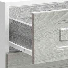 vidaXL Armadio da cucina Kalmar sonoma gris bois d'ingénierie - Grigio - Visualizzare 9