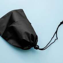 1/3PCS Drawstring Storage Ditty Bags Electronic Accessories Storage Pouch For Travel & Outdoor Activity - Black - View 16