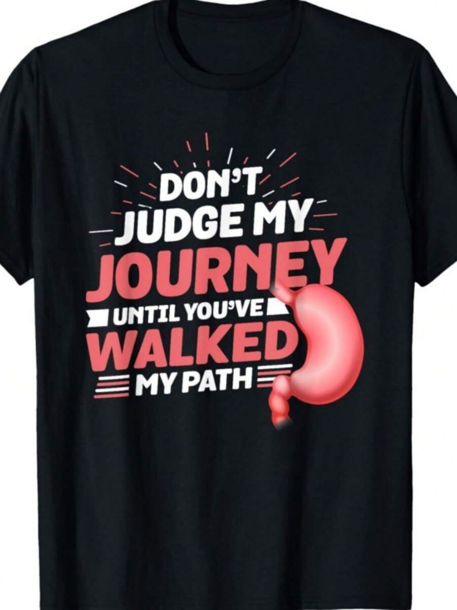 Don't Judge My Journey Until You've Walked My Path T-Shirt - Negro - Ver 1