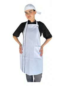 Aprons - Black and White - View 6