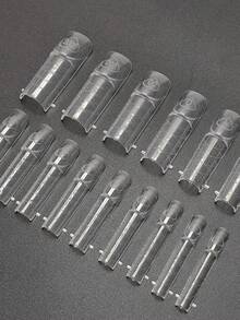 150pcs/Box Intelligent French Manicure Stickers, Painless Nail Sculpture Tools, Quick Extension Double-Sided Nail Stickers, Nail Art Supplies - Multicolor - View 4