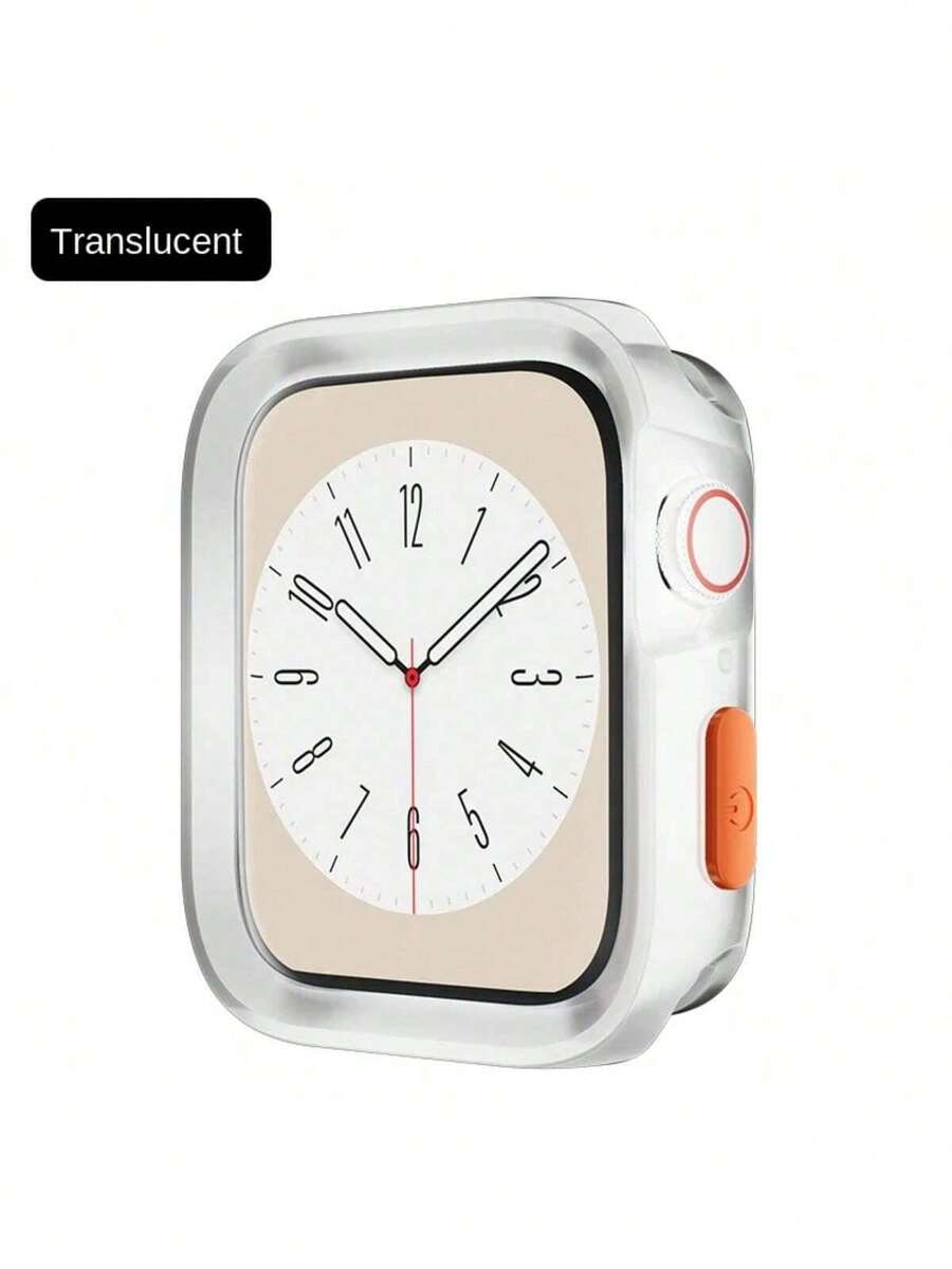 SMART WATCH MX Funda Protectora Tpu Para Apple Watch Compatible con Todas Las Series - transparente - Ver 1